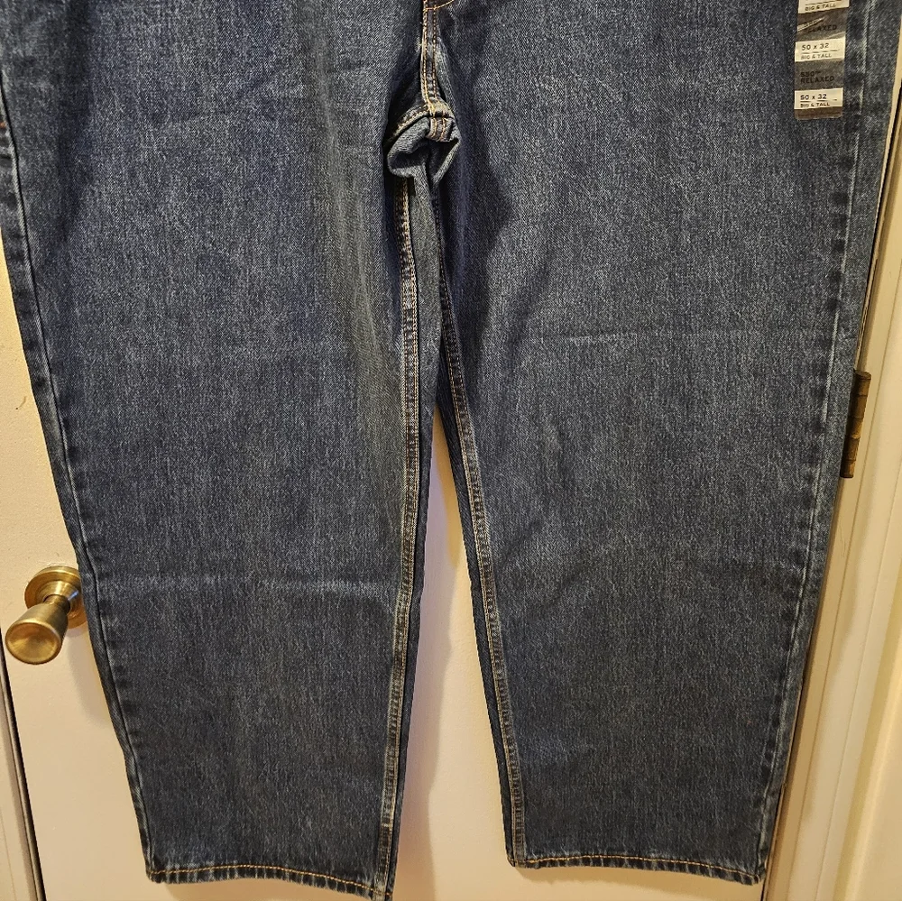 Levi's 550 Jeans Relaxed Fit 100% Cotton Men's Size 50 X 32 NWT